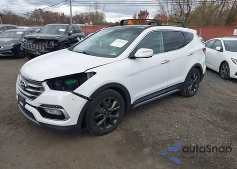2017 Hyundai Santa Fe Sport 2.0T Ultimate from USA, damaged, VIN 5XYZWDLA8HG456092